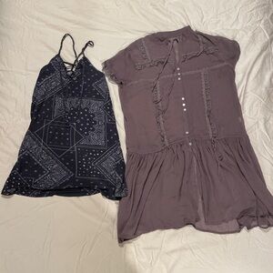 Set of 2 Western dresses/tops